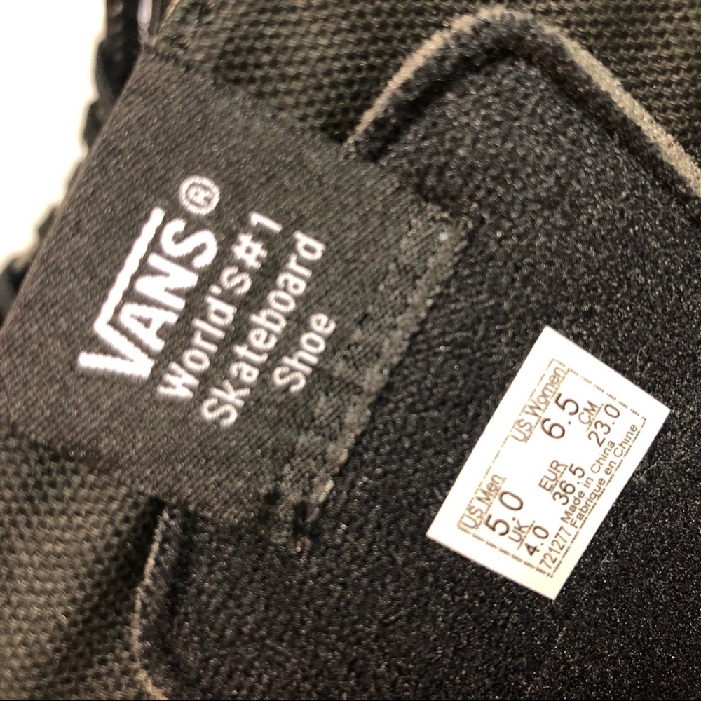 *SOLD!* Vans Sk8 Hi Reissue Skate Shoes - Picture 7 of 8